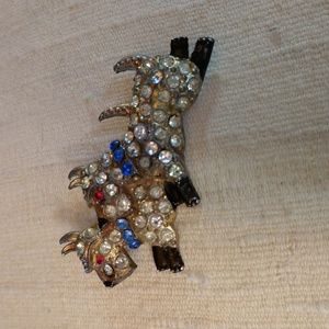 Vintage Scotty dog pin